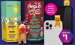 Showcase Huggers Bear Fun decorative Mini Figure that Sticks with You! offer