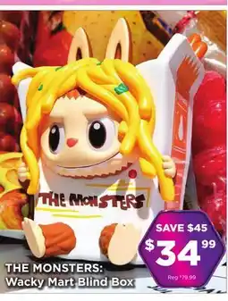Showcase THE MONSTERS: Wacky Mart Blind Box offer