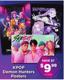 Showcase KPOP Demon Hunters Posters offer