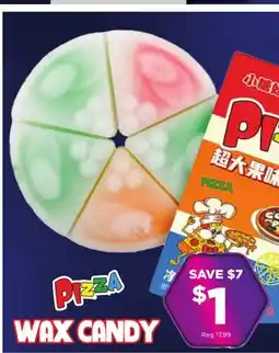 Showcase Pizza Wax Candy offer