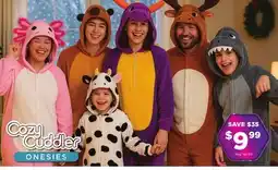 Showcase Cozy Cuddler Animal Onesies offer