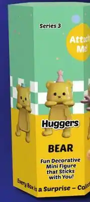 Showcase Series 3 Attach Huggers BEAR Fun Decorative Figure offer