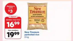Wholesale Club NEW TREASURE PARBOILED RICE, 8 kg offer