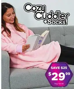 Showcase Cozy Cuddler w/ Matching Socks offer