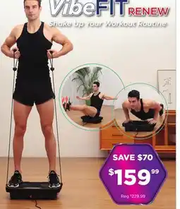 Showcase Quantum VibeFIT Renew: Vibration Plate Whole Body Vibration Machine offer