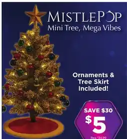 Showcase Ornaments & Tree Skirt offer