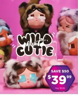 Showcase Pop Mart x CRYBABY: Wild But Cutie Series offer