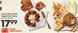 Longo's Longo's Store-Made Topped Brie Cheese offer