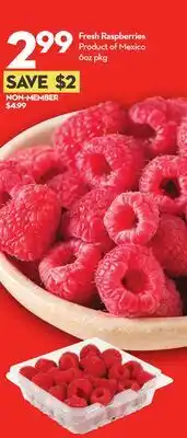 Longo's Fresh Raspberries offer