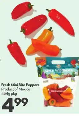 Longo's Fresh Mini Bite Peppers offer