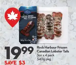 Longo's Rock Harbour Frozen Canadian Lobster Tails offer