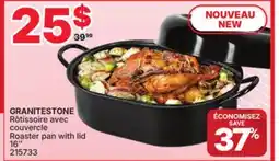 Rossy GRANITESTONE -Roaster pan with lid offer