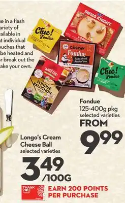 Longo's Longo's Cream Cheese Ball offer