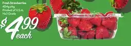 Longo's Fresh Strawberries offer