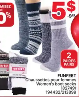 Rossy FUNFEET Women's boot socks offer