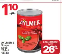 Rossy AYLMER'S Soup offer