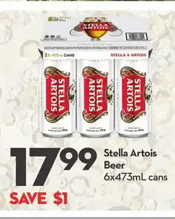 Longo's Stella Artois Beer offer