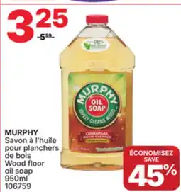 Rossy MURPHY Wood floor oil soap offer