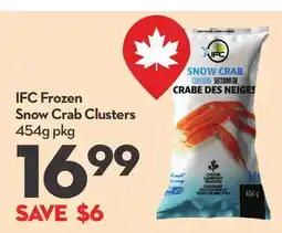 Longo's IFC Frozen Snow Crab Clusters offer