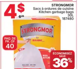 Rossy STRONGMOR Kitchen garbage bags offer