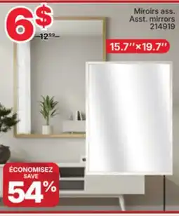 Rossy Asst. mirrors offer