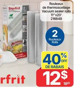 Rossy Vacuum sealer rolls offer