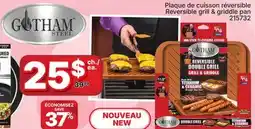 Rossy GOTHAM STEEL Reversible grill & griddle pan offer