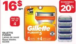 Rossy GILLETTE FUSION Razor blades offer