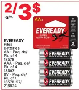 Rossy EVEREADY - Batteries offer