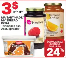 Rossy MY SPREAD DORA Asst. spreads offer