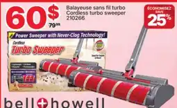 Rossy BELL+HOWELL - Cordless turbo sweeper offer