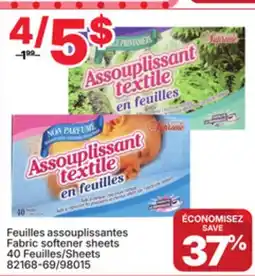 Rossy Fabric softener sheets offer