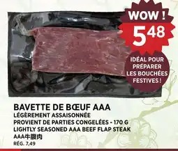 Kim Phat LIGHTLY SEASONED AAA BEEF FLAP STEAK offer