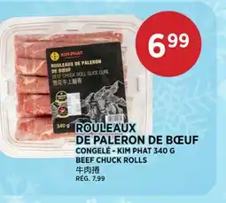 Kim Phat KIM PHAT BEEF CHUCK ROLLS offer