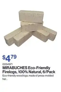 Patrick Morin Eco-Friendly Firelogs, 100% Natural, 6/Pack offer