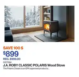 Patrick Morin CLASSIC POLARIS Wood Stove offer