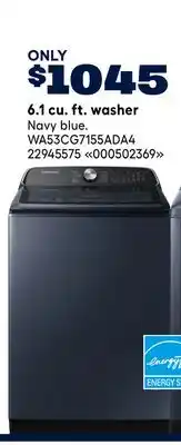 RONA SAMSUNG 6.1 cu. ft. washer offer