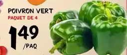 Marche Salaberry POIVRON VERT offer