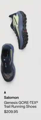 MEC Salomon Genesis GORE-TEX Trail Running Shoes offer