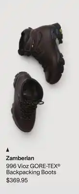 MEC Zamberlan 996 Vioz GORE-TEX Backpacking Boots offer