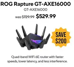 ASUS ROG Rapture GT-AXE16000 offer