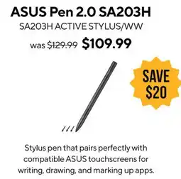 ASUS ASUS Pen 2.0 SA203H Pen offer