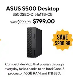 ASUS ASUS S500 Desktop offer
