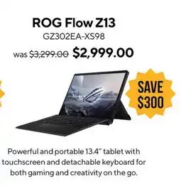 ASUS ROG Flow Z13 Laptop offer
