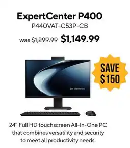 ASUS ExpertCenter P400 Monitor offer