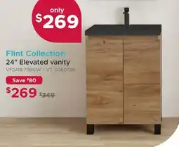 Bath Depot Flint Collection 24 Elevated vanity offer