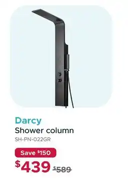 Bath Depot Darcy Shower column offer