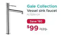 Bath Depot Gale Collection Vessel sink faucet offer