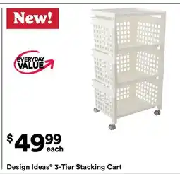 Michaels Design Ideas 3-Tier Stacking Cart offer