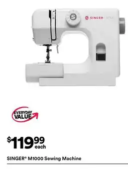 Michaels SINGER M1000 Sewing machine offer
